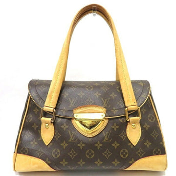 LOUIS VUITTON Monogram Beverly GM M40120 Bag Tote Boston Unisex