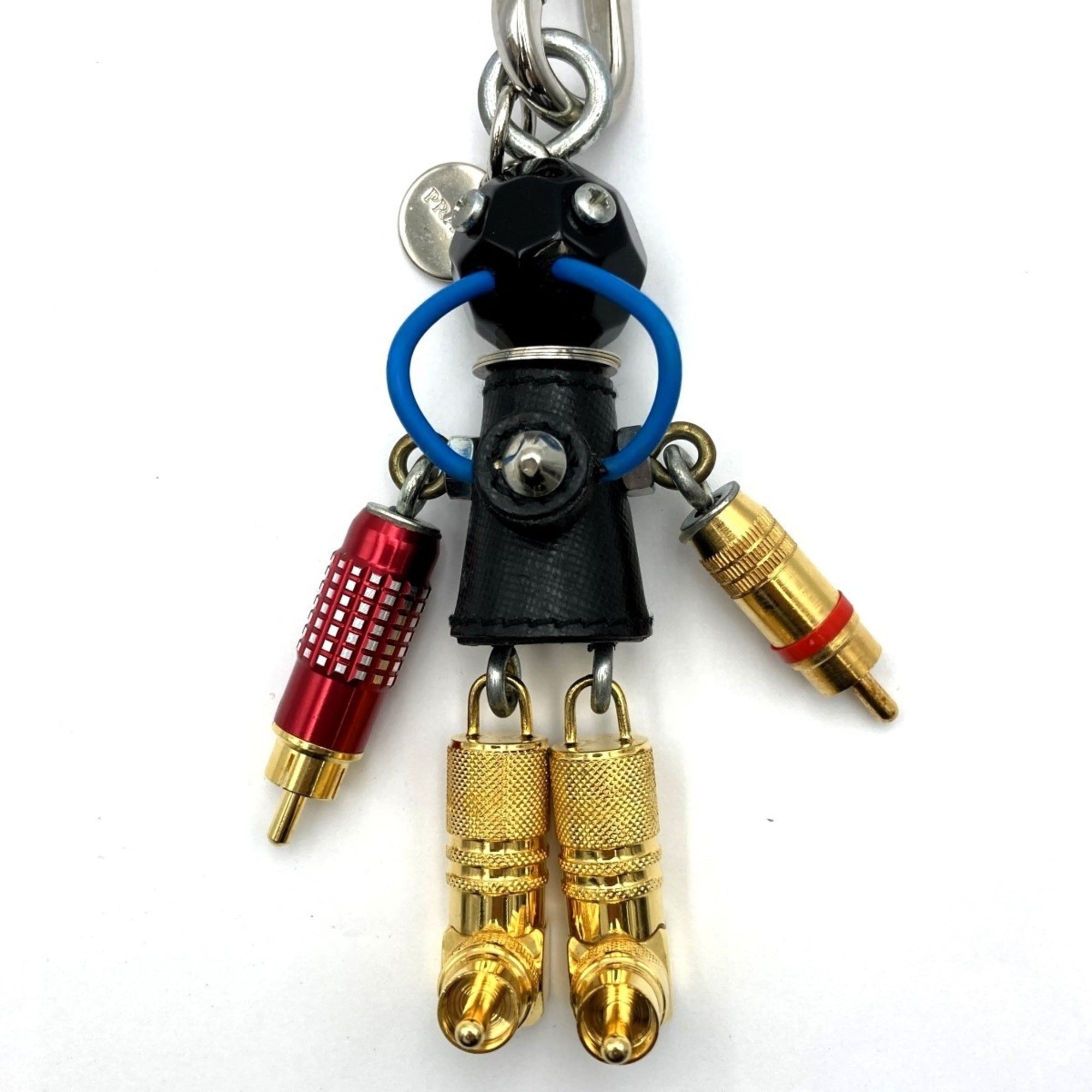 PRADA Keychain Robot Charm Accessory Multicolor Women s Men s