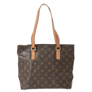 LOUIS VUITTON Monogram Cover Piano Brown M51148 Unisex Canvas Tote Bag