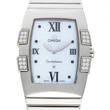 OMEGA Constellation Quadrella Diamond Ladies Watch 1586.70.00