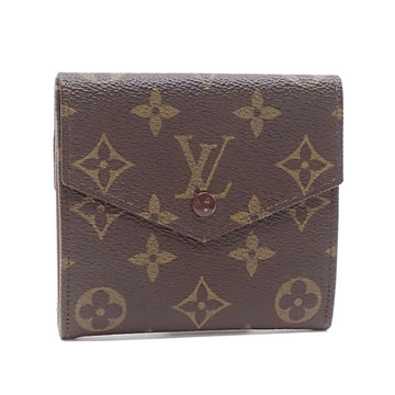 LOUIS VUITTON W Trifold Wallet Monogram Portomone Bier Cult Credit Ladies M61660