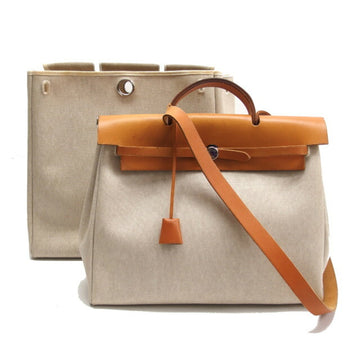 HERMES Ale Bag MM Shoulder Natural