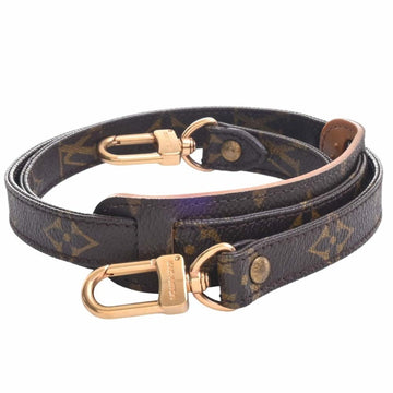 LOUIS VUITTON Monogram Shoulder Strap Brown Women's