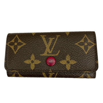 LOUIS VUITTON Multicle 4 Monogram Key Case M41945 CT0125 Women's