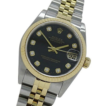 ROLEX Datejust 78273G K watch boys 10P diamond automatic winding AT stainless steel SS gold YG combination polished