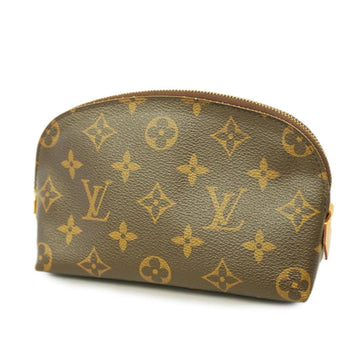 LOUIS VUITTON Pouch Monogram Pochette Cosmetic M47515 Brown Ladies