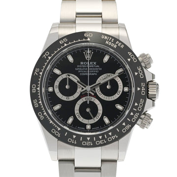 ROLEX Daytona March 2023 116500LN Men's SS Watch Automatic Black Dial