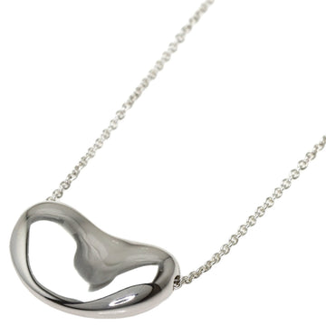 TIFFANY bean necklace silver ladies