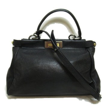 FENDI Beekaboo Black leather