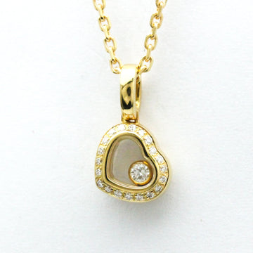 CHOPARD Happy Diamond Heart Necklace 79/6718 Yellow Gold [18K] Diamond Women,Men Fashion Pendant Necklace [Gold]