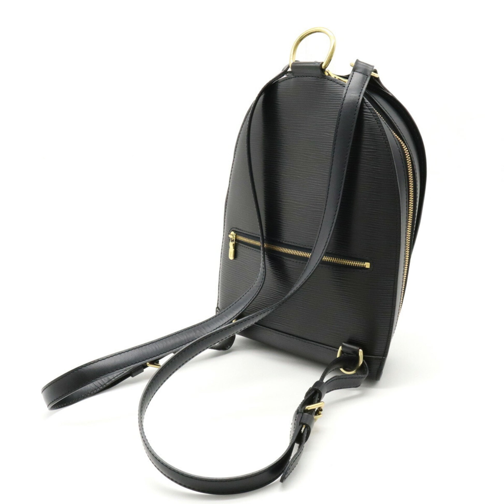 Louis Vuitton Epi Mabillon Backpack M52232 Noir Black Leather