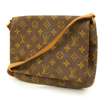 LOUIS VUITTON Shoulder Bag Monogram Musette Tango Short Strap M51257 Brown Ladies