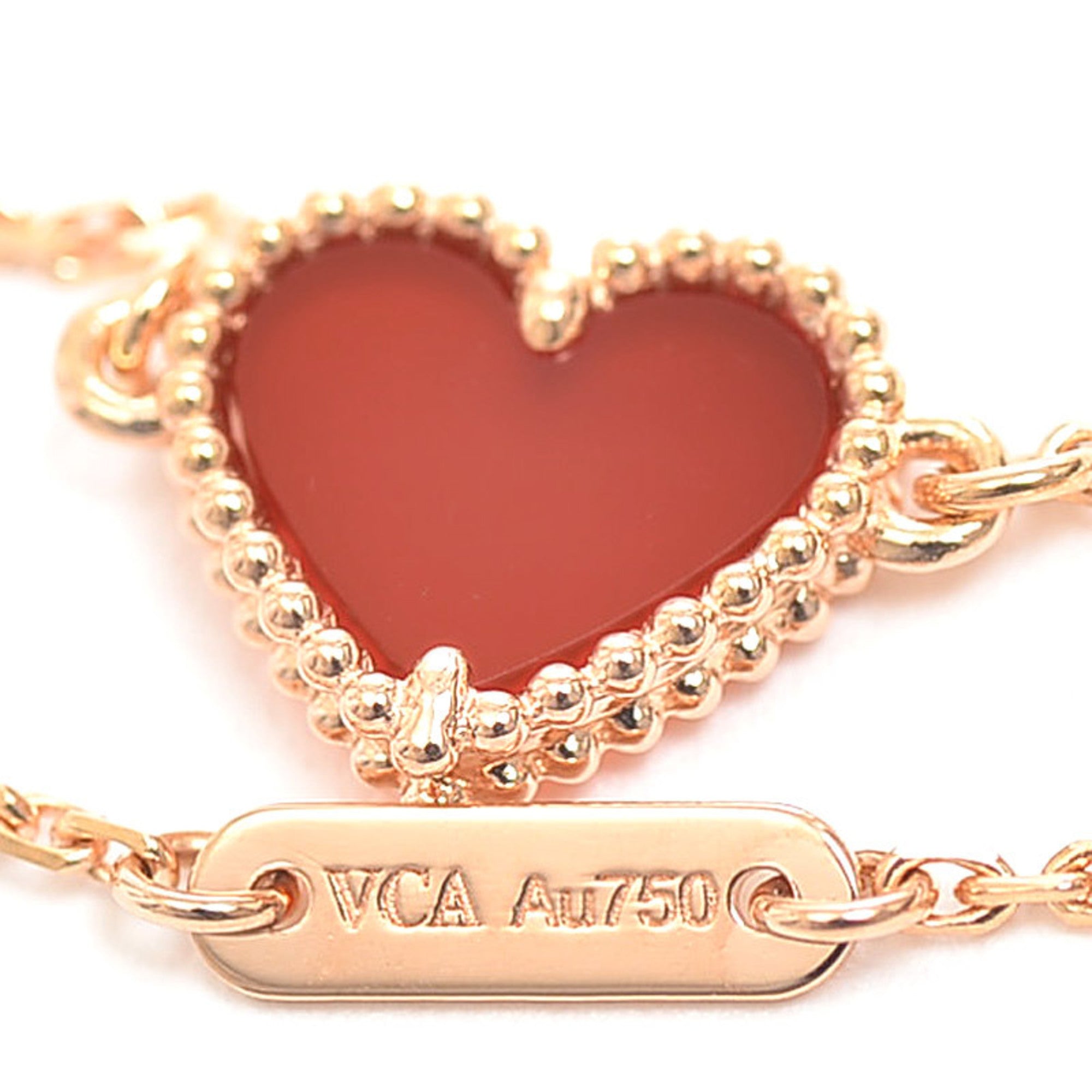 Vca deals heart bracelet