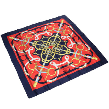 HERMES Carre 90 Scarf Silk/Silk 100% Women's