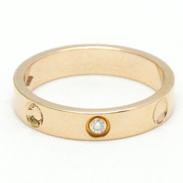 LOUIS VUITTON Petitburg Emplant Ring Pink Gold [18K] Fashion No Stone Band Ring Pink Gold