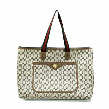 GUCCI sherry line GG plus old bag tote ladies