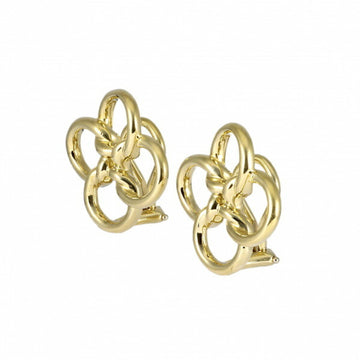 TIFFANY Quadrofiglio Elsa Peretti Earrings/Earrings K18YG Yellow Gold