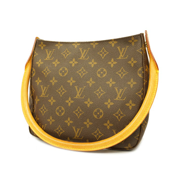 LOUIS VUITTONAuth  Monogram Looping MM M51146 Women's Shoulder Bag