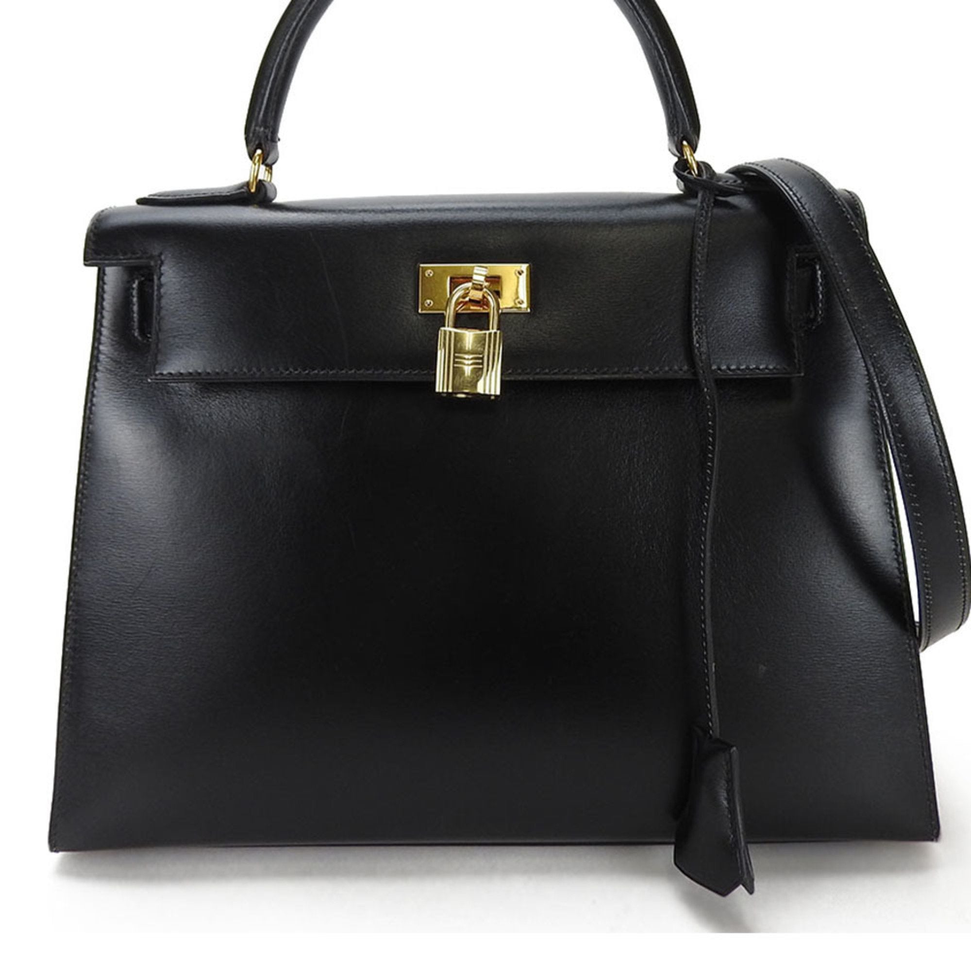 Hermes kelly outlet black 28