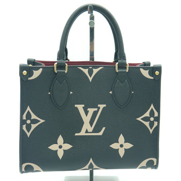 LOUIS VUITTON On the Go PM Bicolor Monogram Empreinte M45659 Handbag Tote Bag