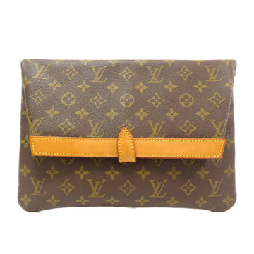 Louis Vuitton Clutch Bag Pochette Preant Monogram Handbag Canvas Ladies LOUIS VUITTON