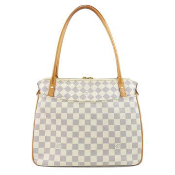 LOUIS VUITTON N41176 Figeri Damier Azur Tote Bag Canvas Women's