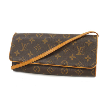 Louis Vuitton shoulder bag monogram pochette twin GM M51852