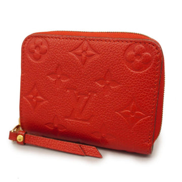 LOUIS VUITTON Wallet/Coin Case Monogram Empreinte Zippy Coin Purse M60740 Three Women's