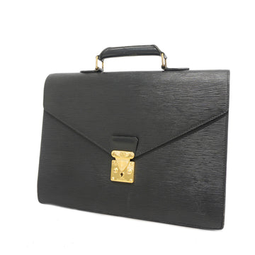 Louis Vuitton Epi Serviette Ambassadeur M54412 Men,Women,Unisex Briefcase Noir