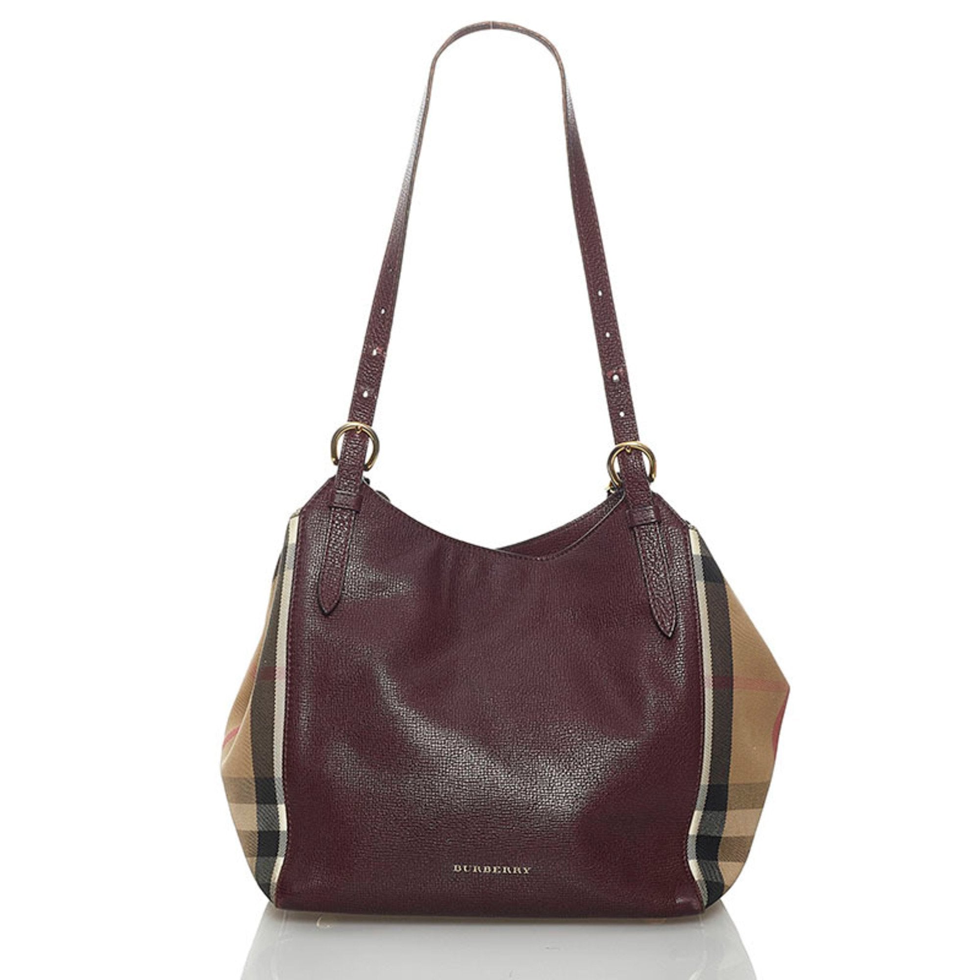 Burberry shoulder deals bag bordeaux