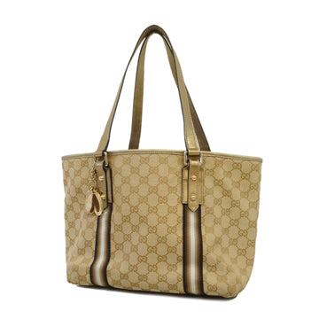 Gucci Tote Bag 137396 Women's GG Canvas Handbag,Tote Bag Beige