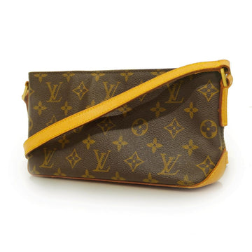 LOUIS VUITTON Shoulder Bag Monogram Trotor M51240 Brown Ladies