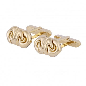 BVLGARI Parentesi Cufflinks K18YG Yellow Gold