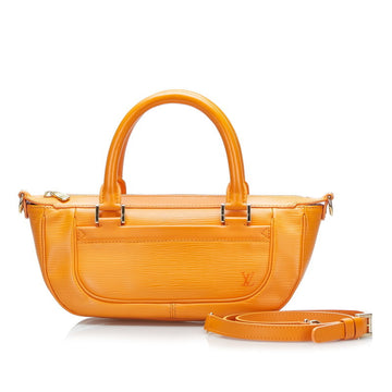 LOUIS VUITTON Epi Danura PM Handbag Shoulder Bag M5891H Mandarin Orange Leather Women's