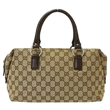 GUCCI bag ladies handbag GG canvas brown beige 113009