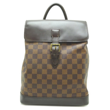 LOUIS VUITTON Soho Women's Backpack/Daypack N51132 Damier Ebene [Brown]