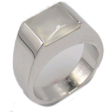 CARTIER tank ring moonstone Ring Silver K18WG[WhiteGold] Moonstone Silver