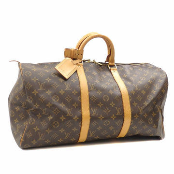 LOUIS VUITTON Boston Bag Monogram Keepall 50 M41426 Women's Men's