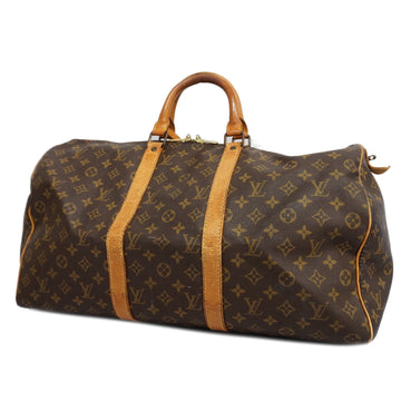 LOUIS VUITTONAuth  Monogram Keepol 50 M41426 Boston Bag