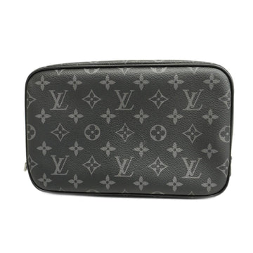 LOUIS VUITTON Clutch Bag Monogram Eclipse Truth Toilet GM M46578 Black Men's