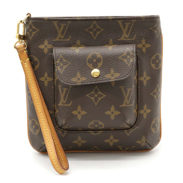 Louis Vuitton Monogram Particion Pouch Handbag M51901