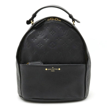 LOUIS VUITTON Monogram Empreinte Sorbonne Backpack Rucksack Noir Black M44016