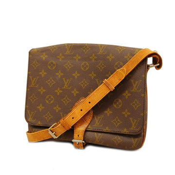 LOUIS VUITTON Shoulder Bag Monogram Cartesier 26 M51252 Brown Ladies