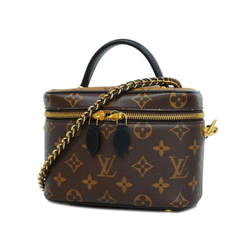 LOUIS VUITTON Two-Way Bag Monogram Reverse Vanity NVPM M45165 Brown Women's