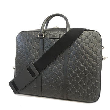 Guccissima 428041 Men's Briefcase Black