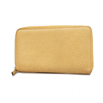 GUCCIAuth  Diamante Bi-fold Long Wallet 321117 Women's PVC Beige