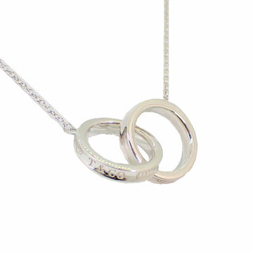 TIFFANY 925 1837 interlocking circle pendant necklace