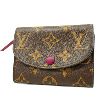 LOUIS VUITTONAuth  Monogram Porto Monero Zari M41939 Women's Coin Purse/coin Case Fuchsia