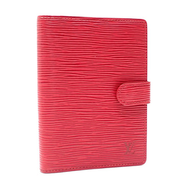 LOUIS VUITTON Notebook Cover Epi Agenda PM Ladies R20057 Castilian Red