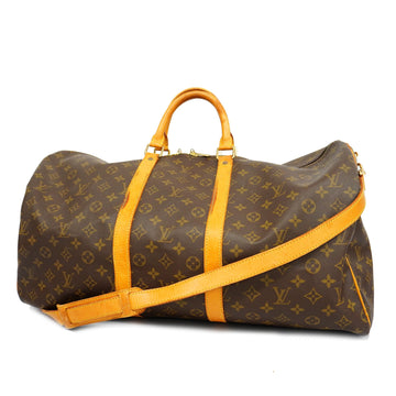 LOUIS VUITTONAuth  Monogram Keepall Bandouliere 55 M41414 Men,Women,Boston Bag